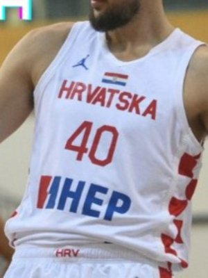 Ivica Zubac 40 Team Hrvatska Croatia Basketball Jersey 2022-23 White